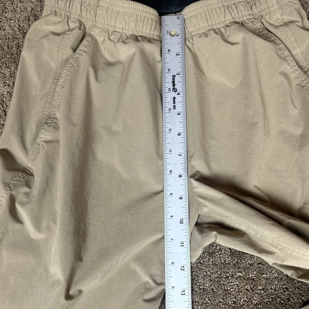 Nike Men's Athletic Shorts Brown Logo Drawstring Size‎ Small